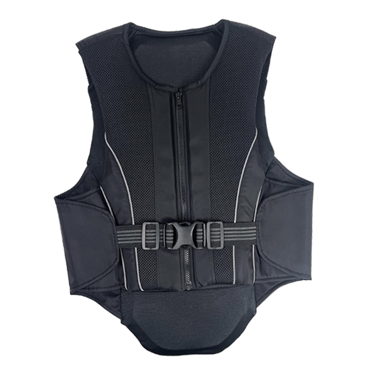 predolo Gilet da Equitazione, Gilet da Equitazione, Accessori per Cavalli, Cinturino Regolabile, Chiusura Lampo Traspirante, Gilet Protettivo per Bambini
