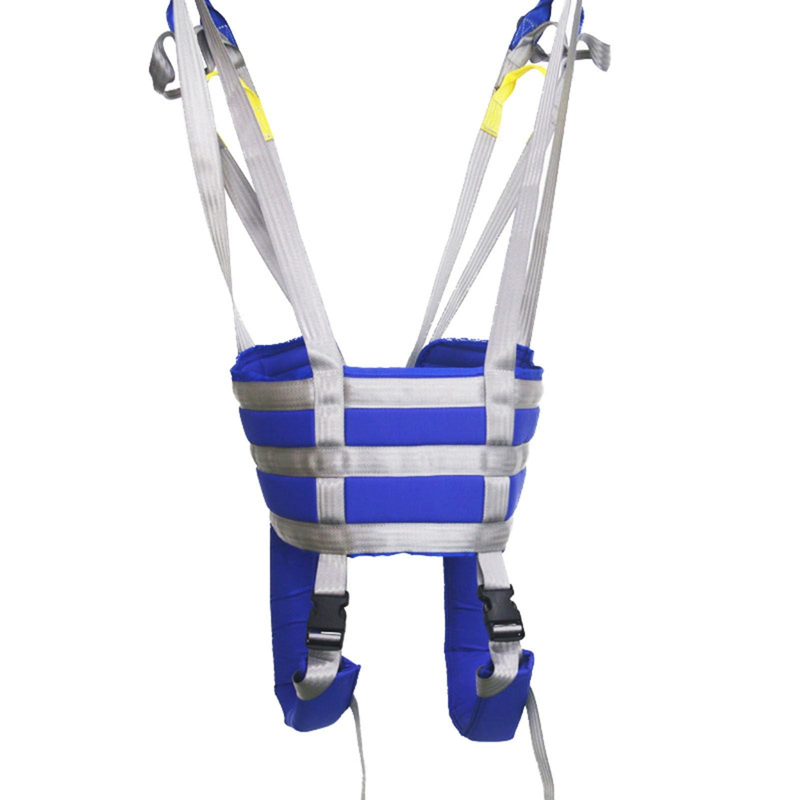 Patienten-Ganzkörper-Hebegurt, Stehhilfen, Geteilte Beinschlinge, Bewegungshilfe, Hebegurt, hält Einer Zugkraft von 180 kg Stand, for ältere Menschen und Behinderte (Color : A, Size : Large)