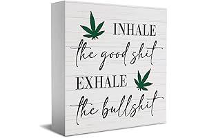 Inspirational Quotes Sign "Inhale Exhale"
