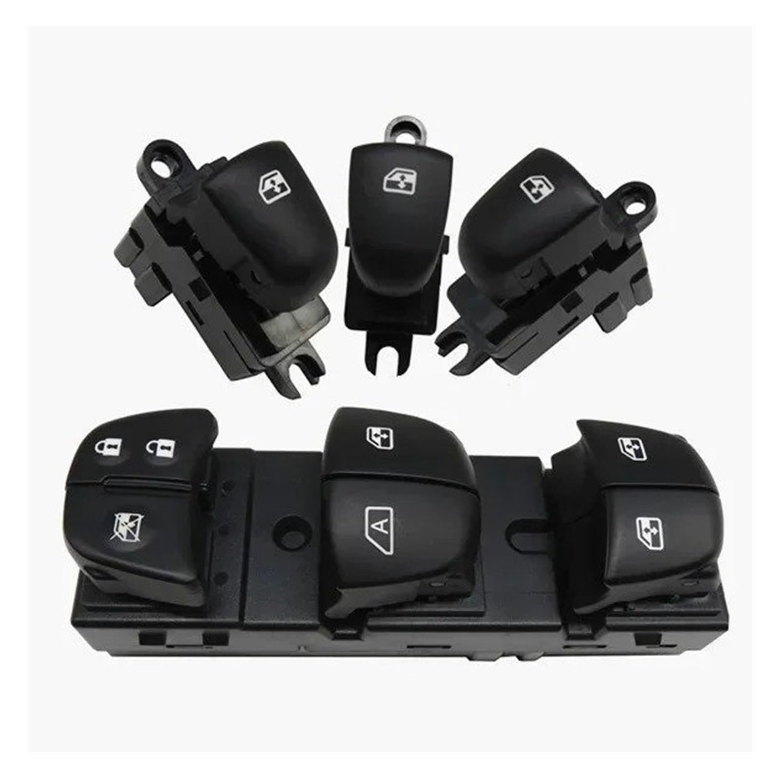 Bouton lève vitre pour Nissan Altima X-Trail 2014-2020 commande de rechange - 3