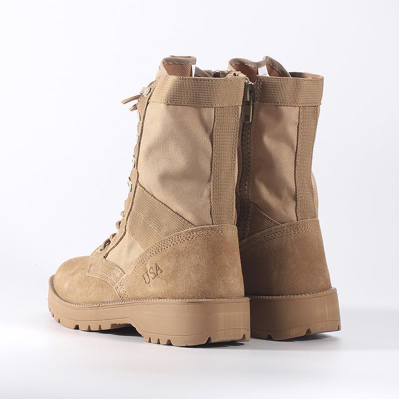 Men's Tactical Hiking Boots - Lightweight, Comfortable, Durable, with Anti-Slip Sole, Desert Hiking Boots for Outdoor Adventures2