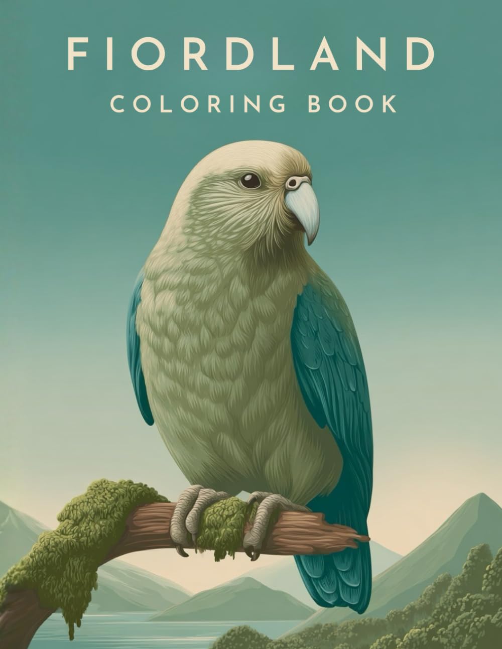 Fiordland Coloring Book: Discover New Zealand’s Wildest Landscapes and Amazing Animals (World National Parks Coloring Series)