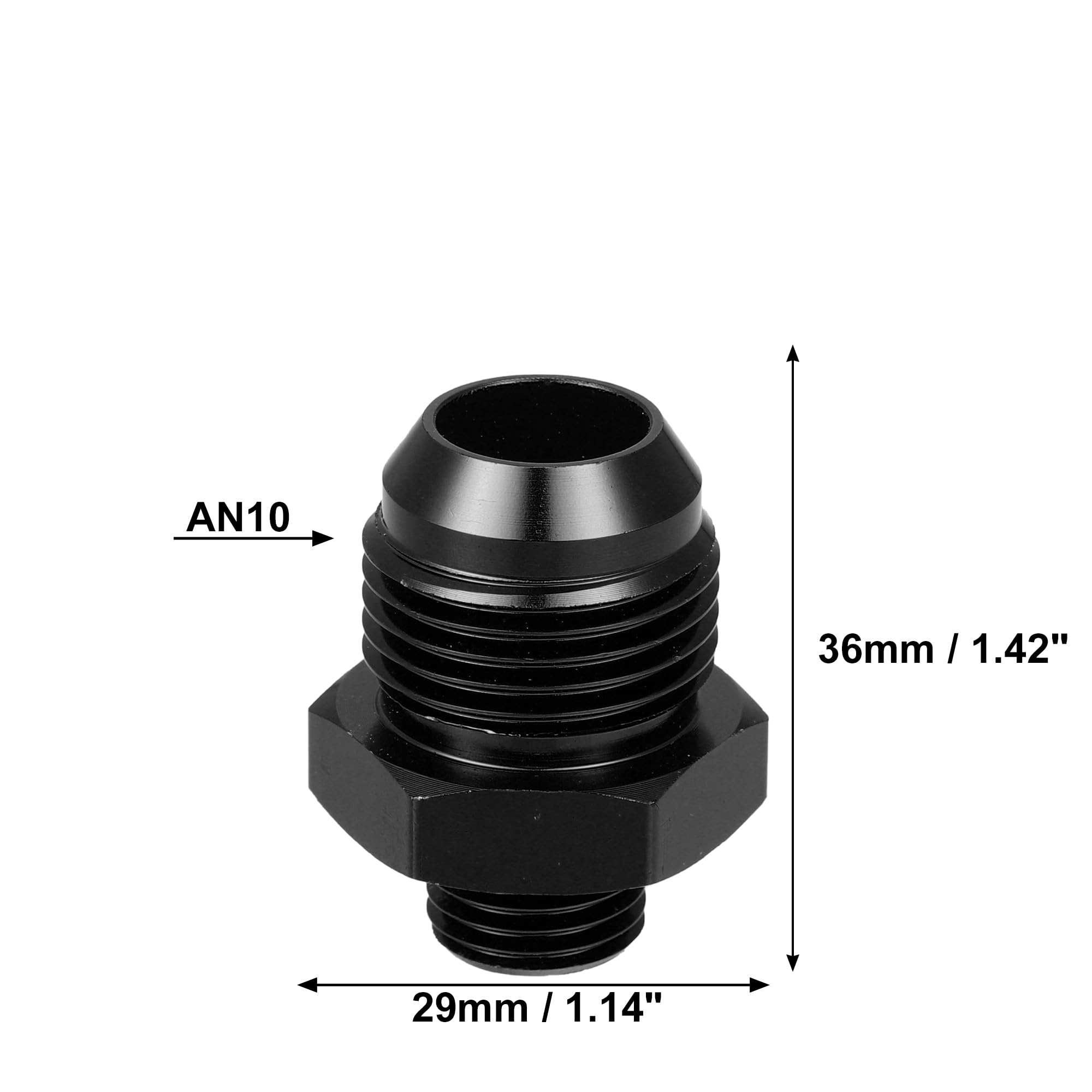 Amazon | X AUTOHAUX ホースエンドフィッティング オイルクーラー