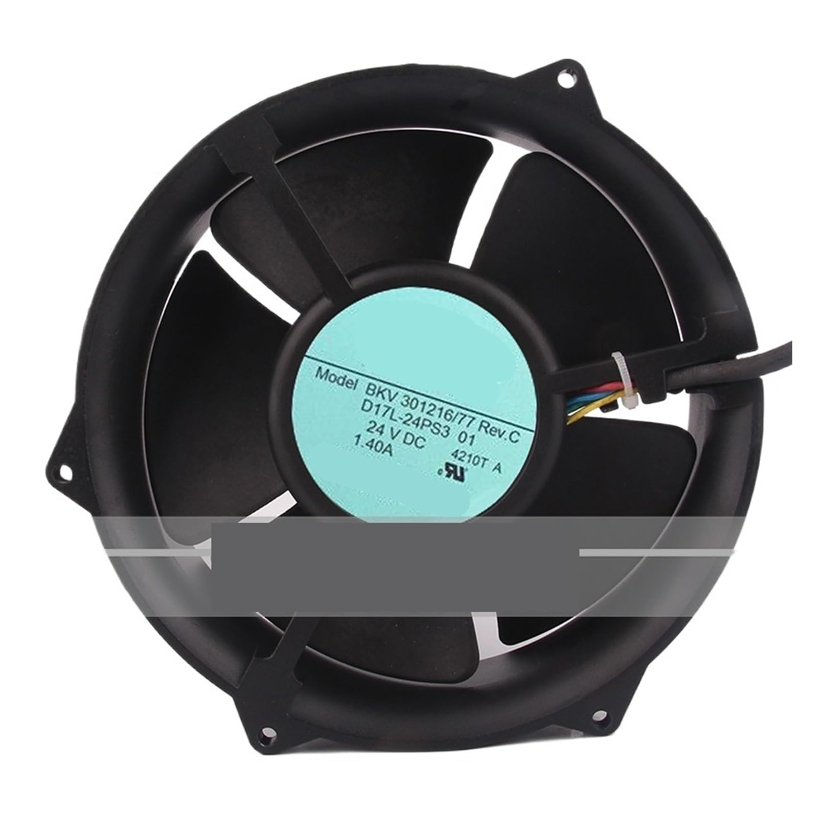 KWQNPHTRN 301 216/77 D17L-24PS3 01 170 * 170 * 50mm 17cm 170mm DC 24V 1.40A Cooling Fan