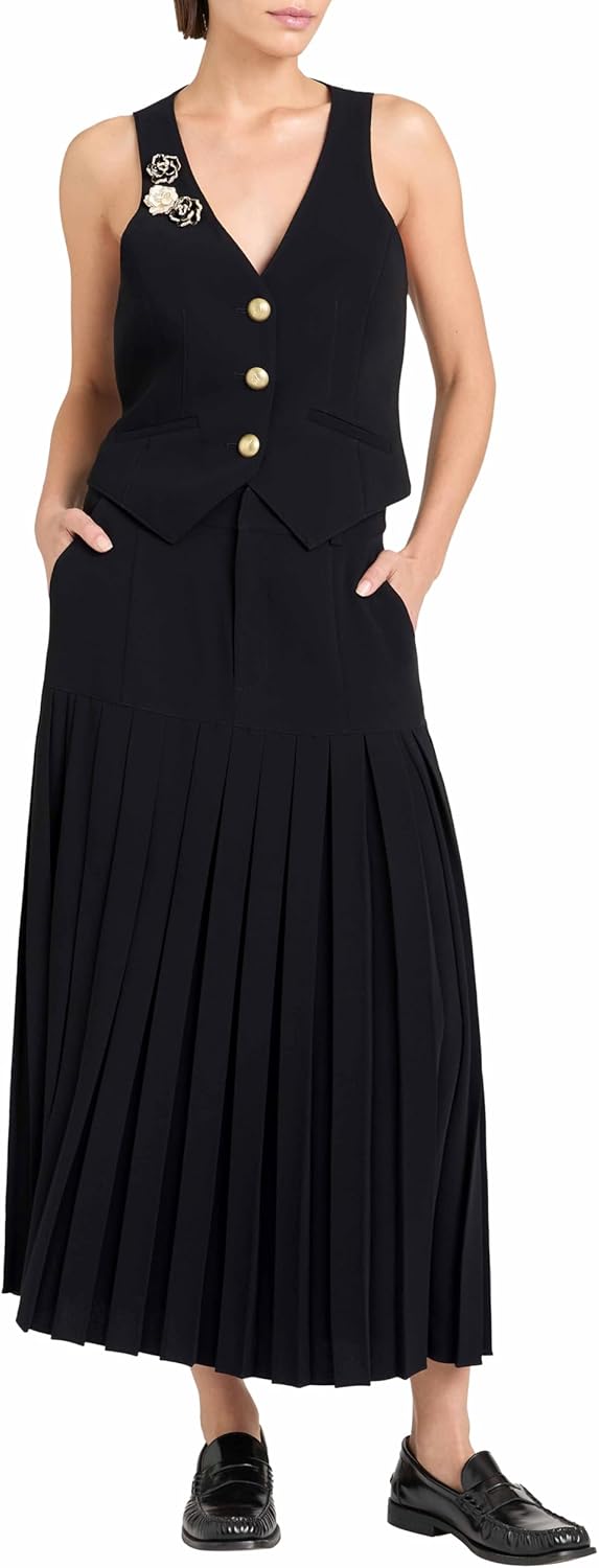 Cinq à Sept Women's Crepe Bane Skirt