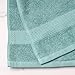 Welhome Basic 100% Cotton Towel (Duck Egg) - 8 Piece Set - Quick Dry - Absorbent - Soft - 434 GSM - Machine Washable - 2 Bath - 2 Hand - 4 Wash Towels