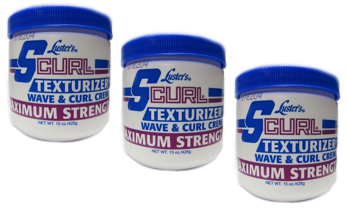 3 x Lusters Luster SURL Texturizer Wave & Curl Crema Maximum Strength 425 g (en total, 1275 g)