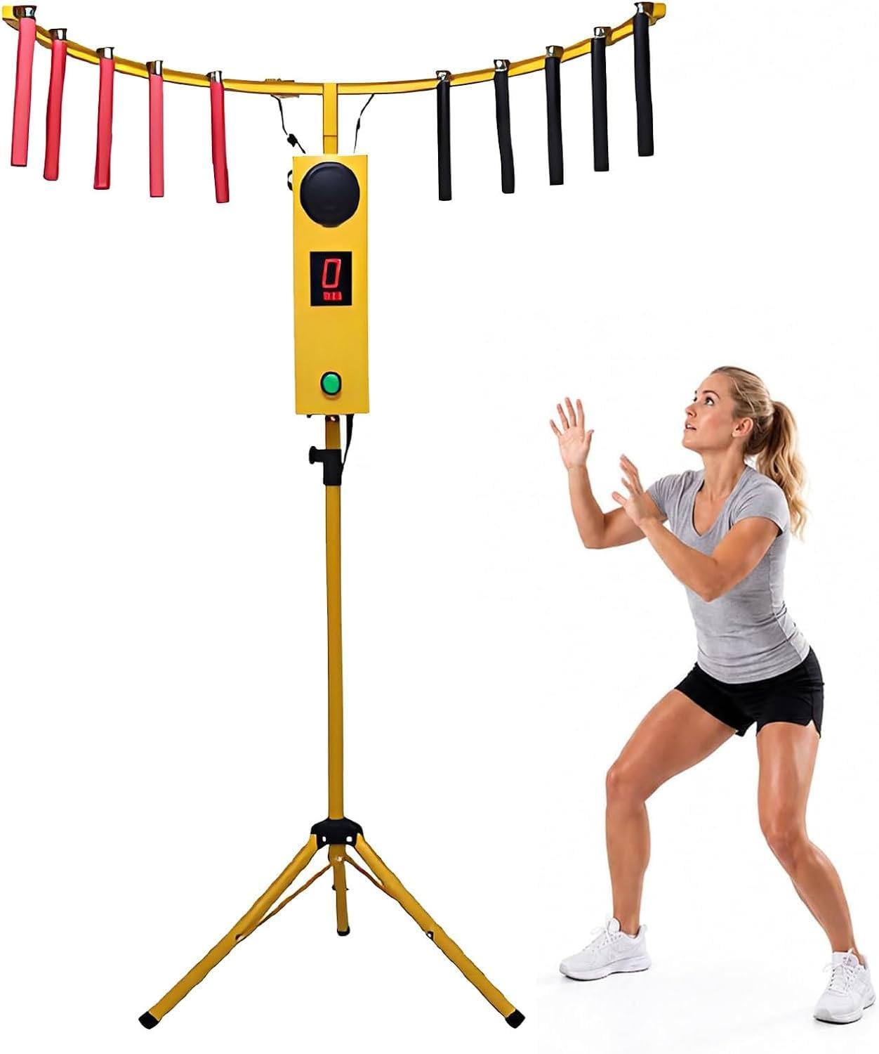 Hand Eye Coordination Training Game, Catching Stick Arcade Challenge Yellow