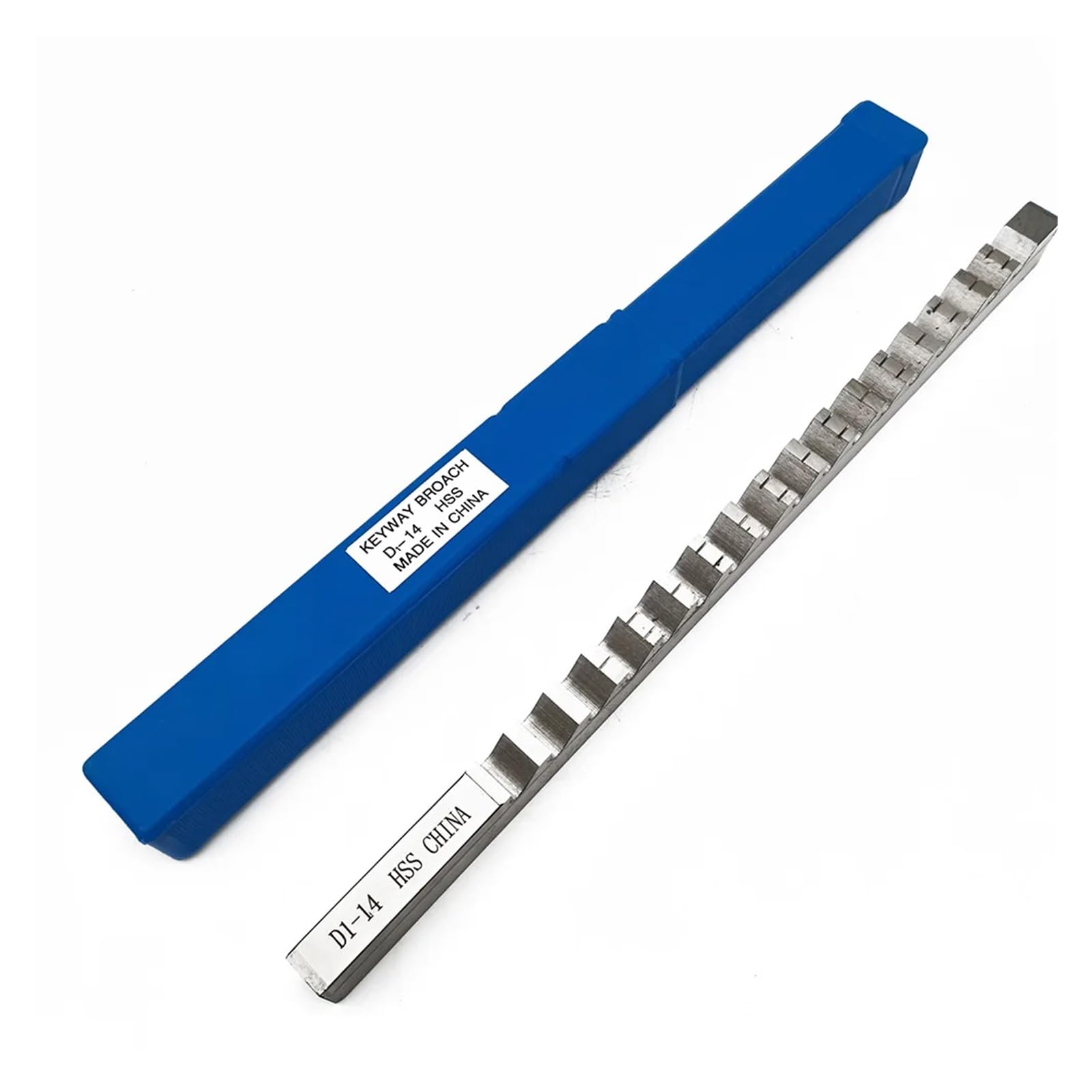 VARNOK Broche à rainurer Broches à clavette à Pousser, 1 pièce, 2/3/4/5/6/8/10/12/14/16/18 mm, Type A1/B1/C1/D1/E1, Outils HSS for Machines-Outils CNC(D1 10mm)