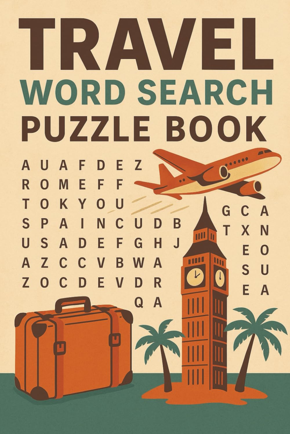 Travel Word Search Puzzle Book: Travel-Inspired Puzzles to Challenge Your Mind