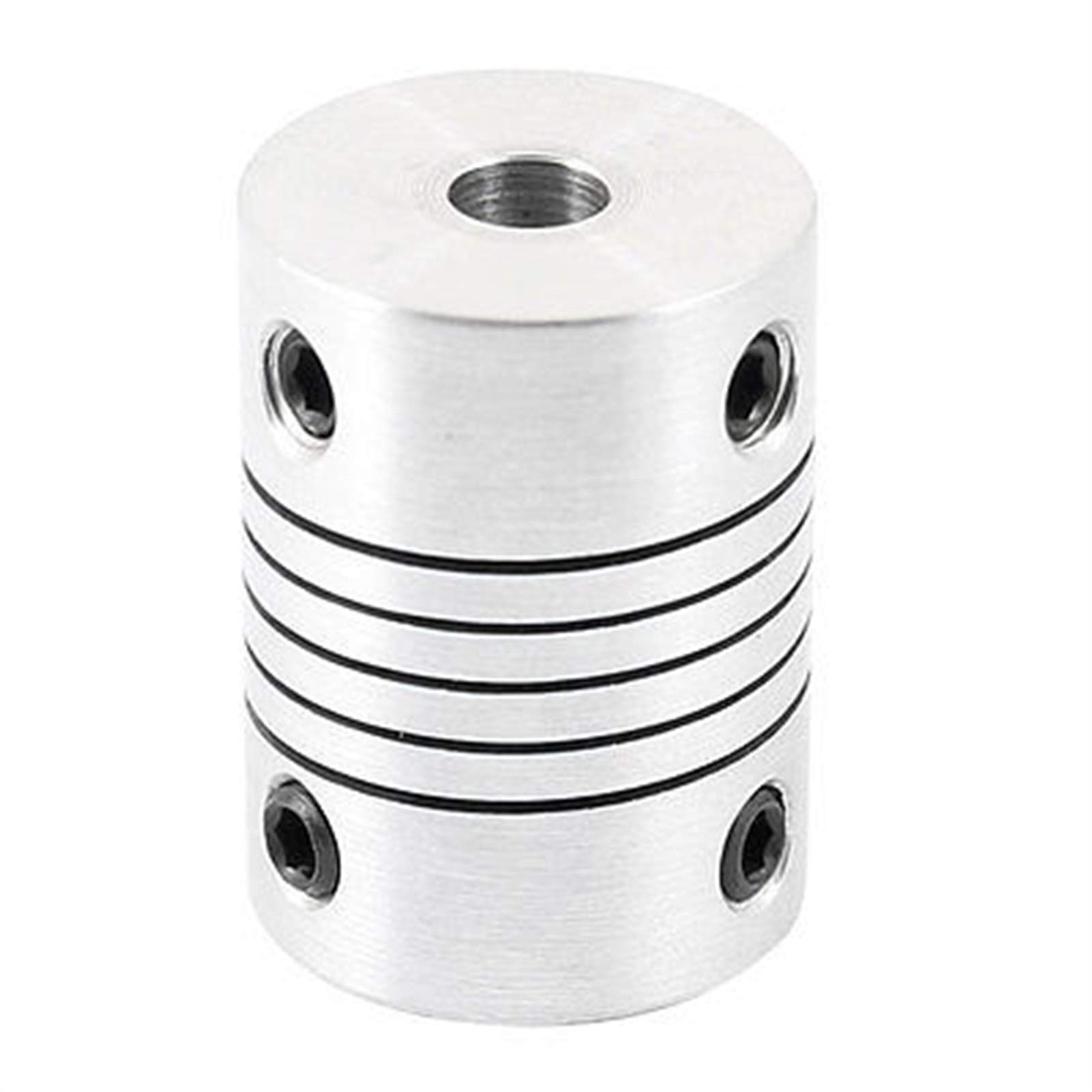 TEYWET Coupler 1pc D18L25 for CNC Motor Helical Shaft Coupler Beam Coupling Connect Encoder Metal (Inner Diameter : 4 x 5mm)