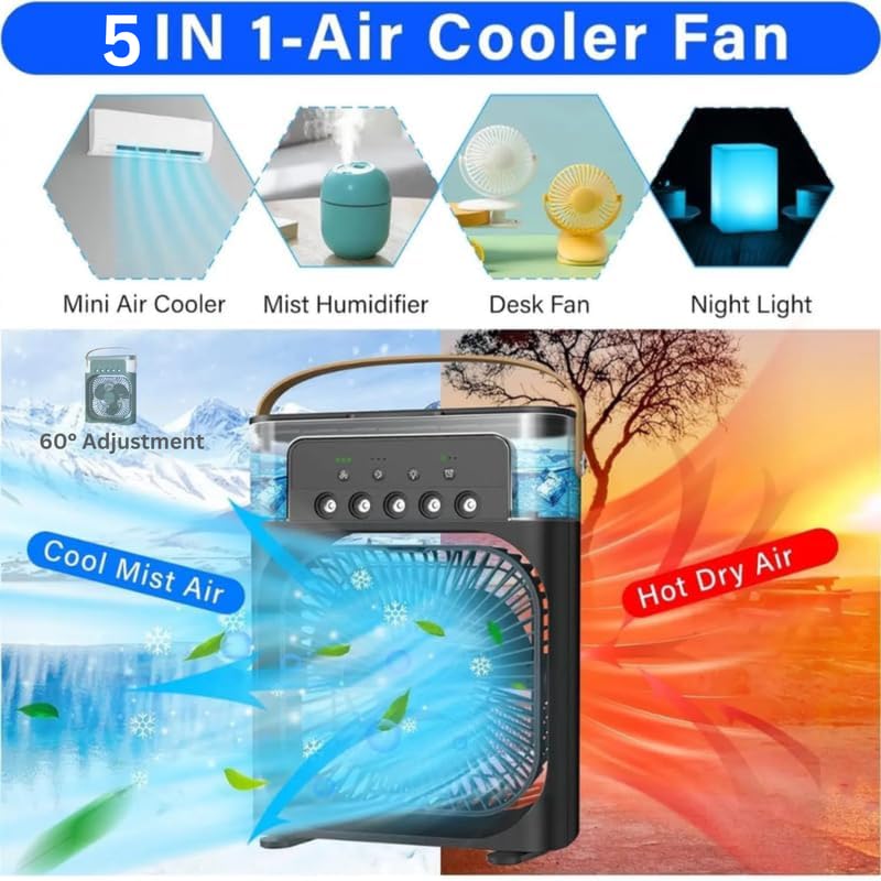 Review Drumstone 𝟏𝟓-𝐘𝐞𝐚𝐫 𝐖𝐚𝐫𝐫𝐚𝐧𝐭𝐲 -Portable 5-In-1 Mini Air Cooler