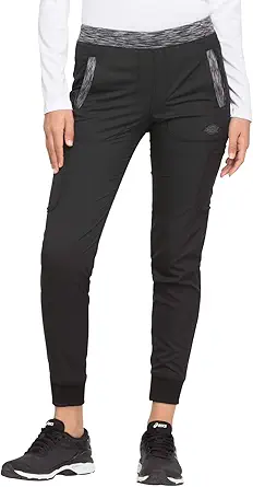 Dickies Dynamix Women Scrubs Pant Natural Rise Tapered Leg Jogger DK185