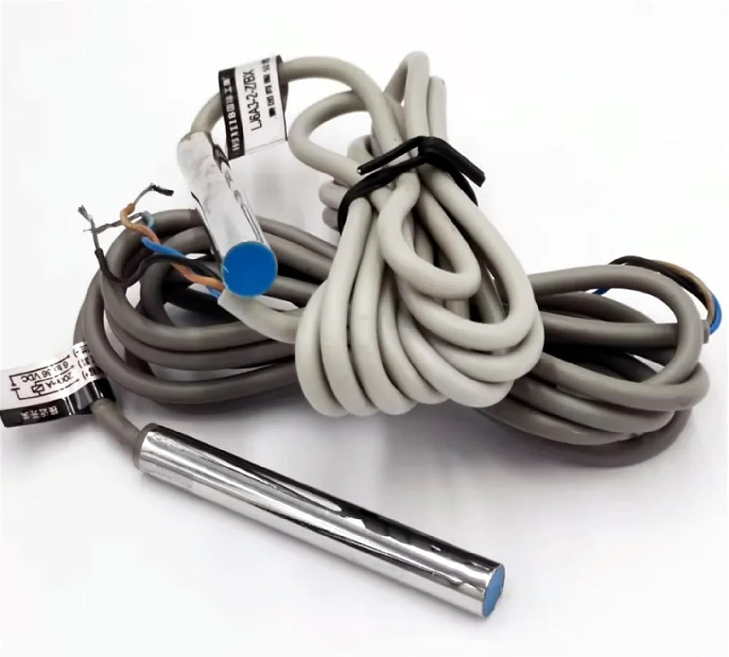 3wire Diameter 6MM Detection Distance 2MM Inductive Proximity Sensor NPN NO DC6-36V Proximity Switch Sensor Switch LJ6A3-2-Z/BX