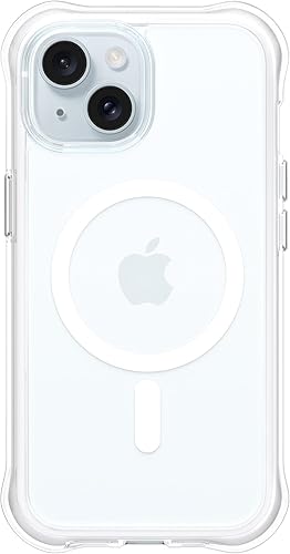 Miniatura 30 de ORNARTO Air Case para iPhone 16 Pro Max Transparente, Compatible con MagSafe, Funda de Protección contra Caídas de Grado Militar con Air-Pink