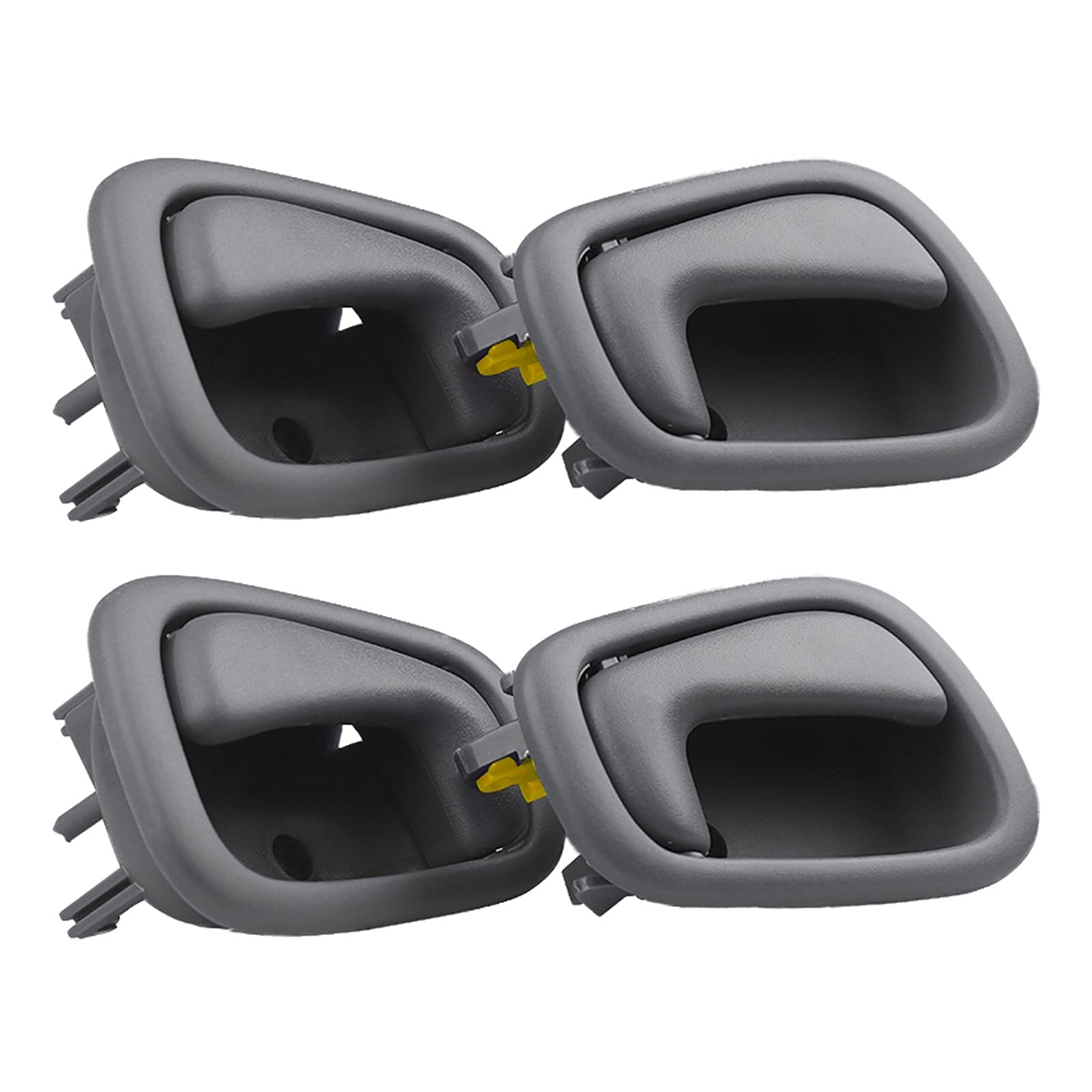 Maniglia Interna Porta 4 Pezzi per Toyota per Corolla Maniglia Interna della Porta Interna Maniglie delle Porte Grigio Scuro 69206-02050 Auto Copertura Maniglia Porta