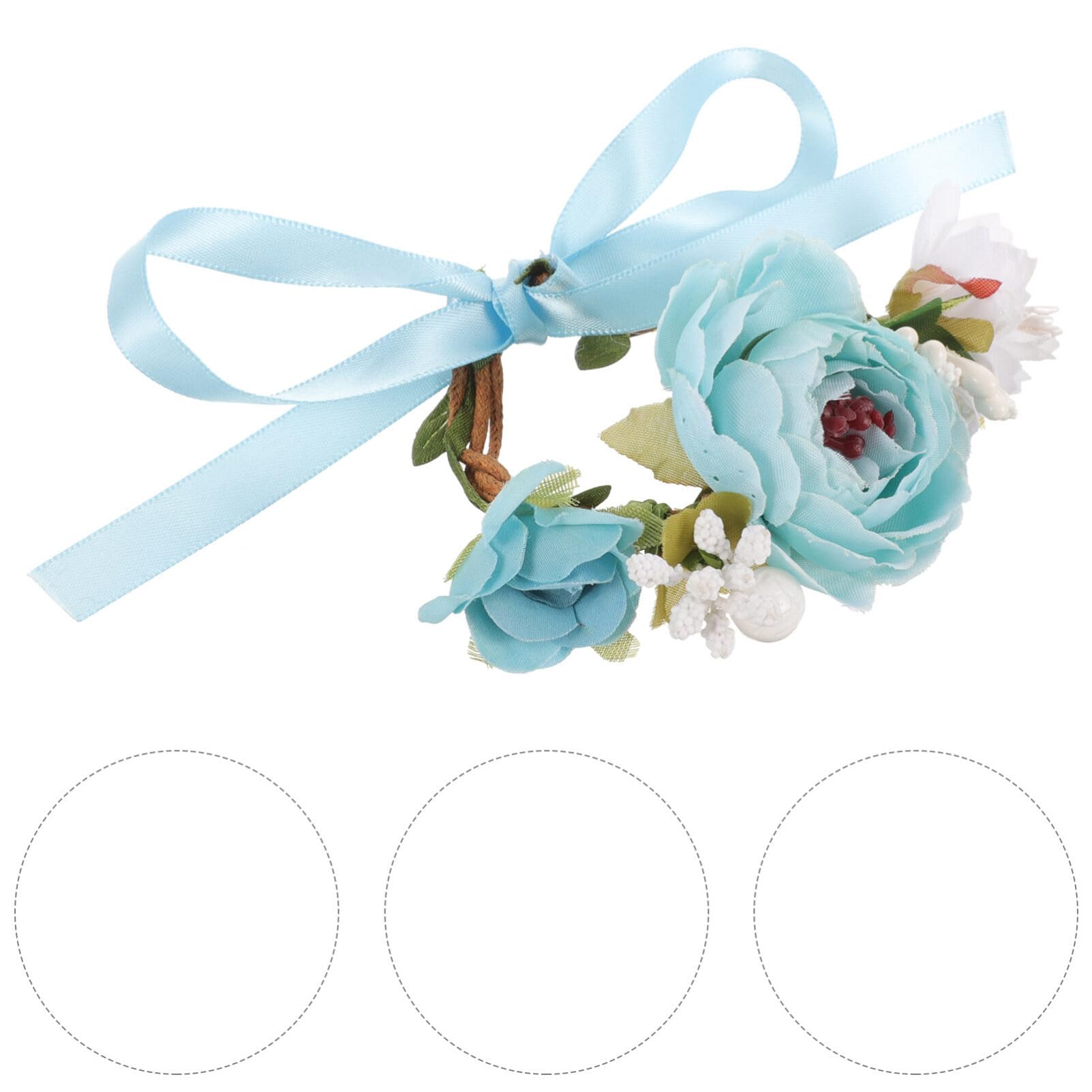 POPETPOP 5pezzi Collarper Gatti e Cani Con Fiori Decorativi Collare Leggero e Traspirantper Eventi Festivi Adatto Matrimonio e Compleanni Design Elegante Per Animali Domestici