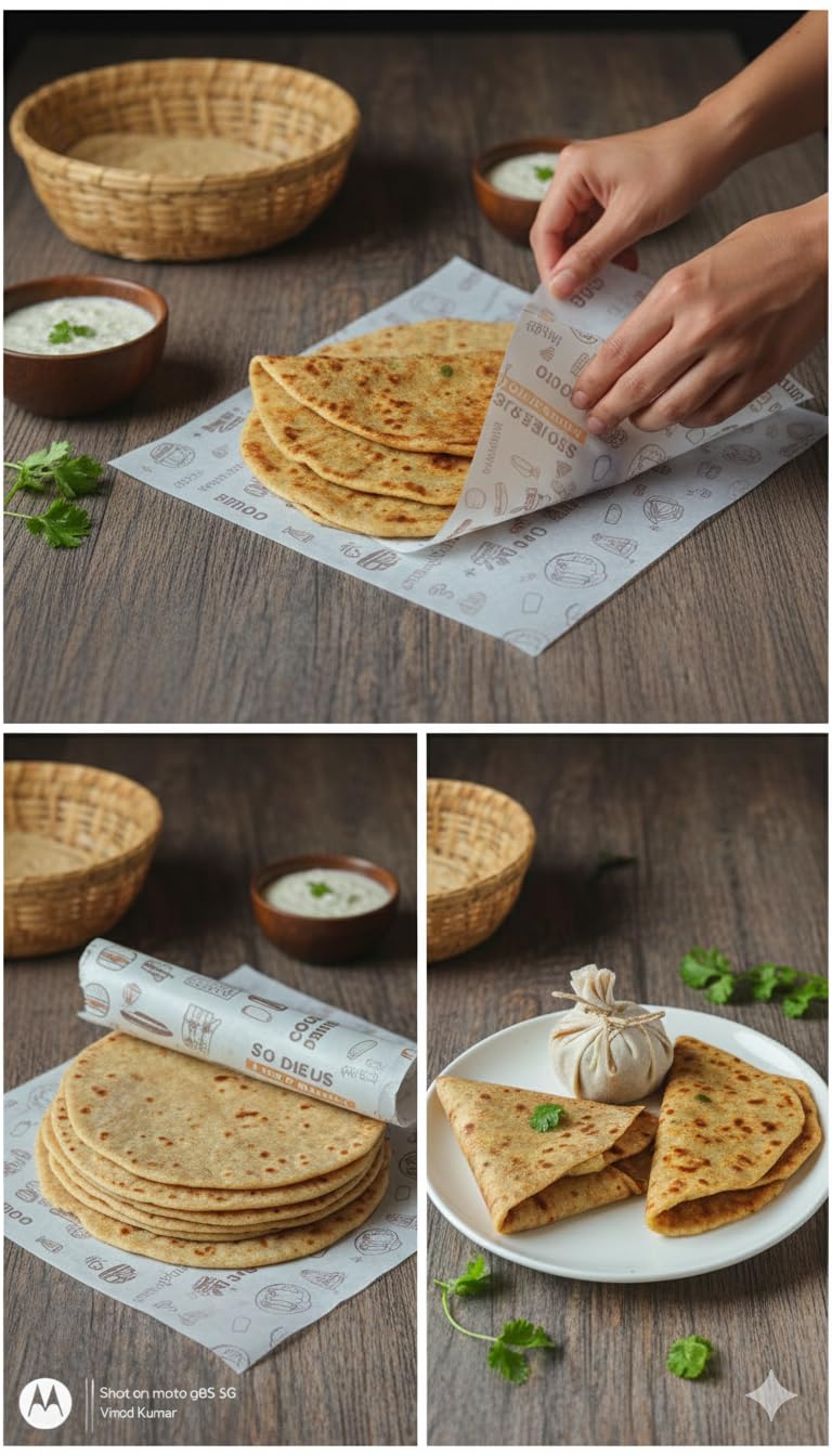 Food wrap Butter Paper 1kg roll 2