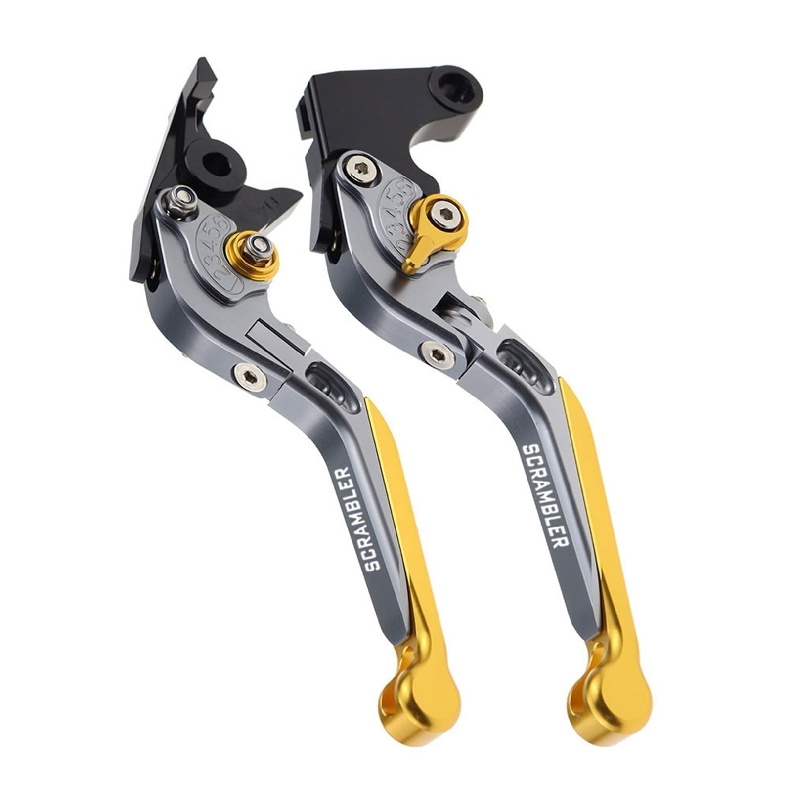 Csbwfcb Multi-Colored P For Triumph Scrambler 1200Xe 2019-2023 Motorcycle Cnc Accessories Folding Extendable Brake Clutch Levers Adjustable Handle Set