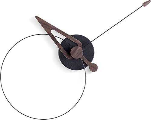 NOMON Nomon Classic Pico - Reloj de pared, color nogal negro (PICNN)