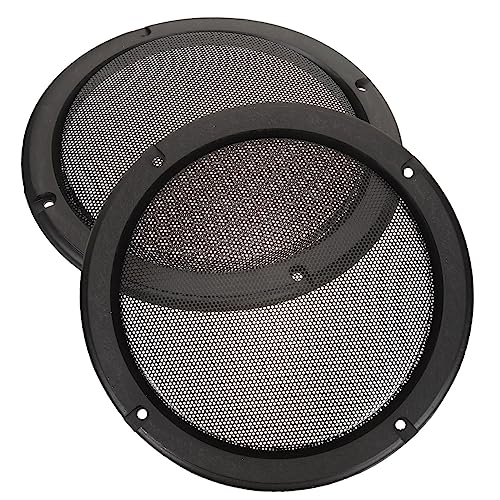 minkissy 2個 スピーカー 護メッ ー 車用オー ピーカー 家音 装飾用