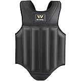 Wesing Martial Arts Muay Thai Boxing Chest Protector MMA Sanda Chest Guard