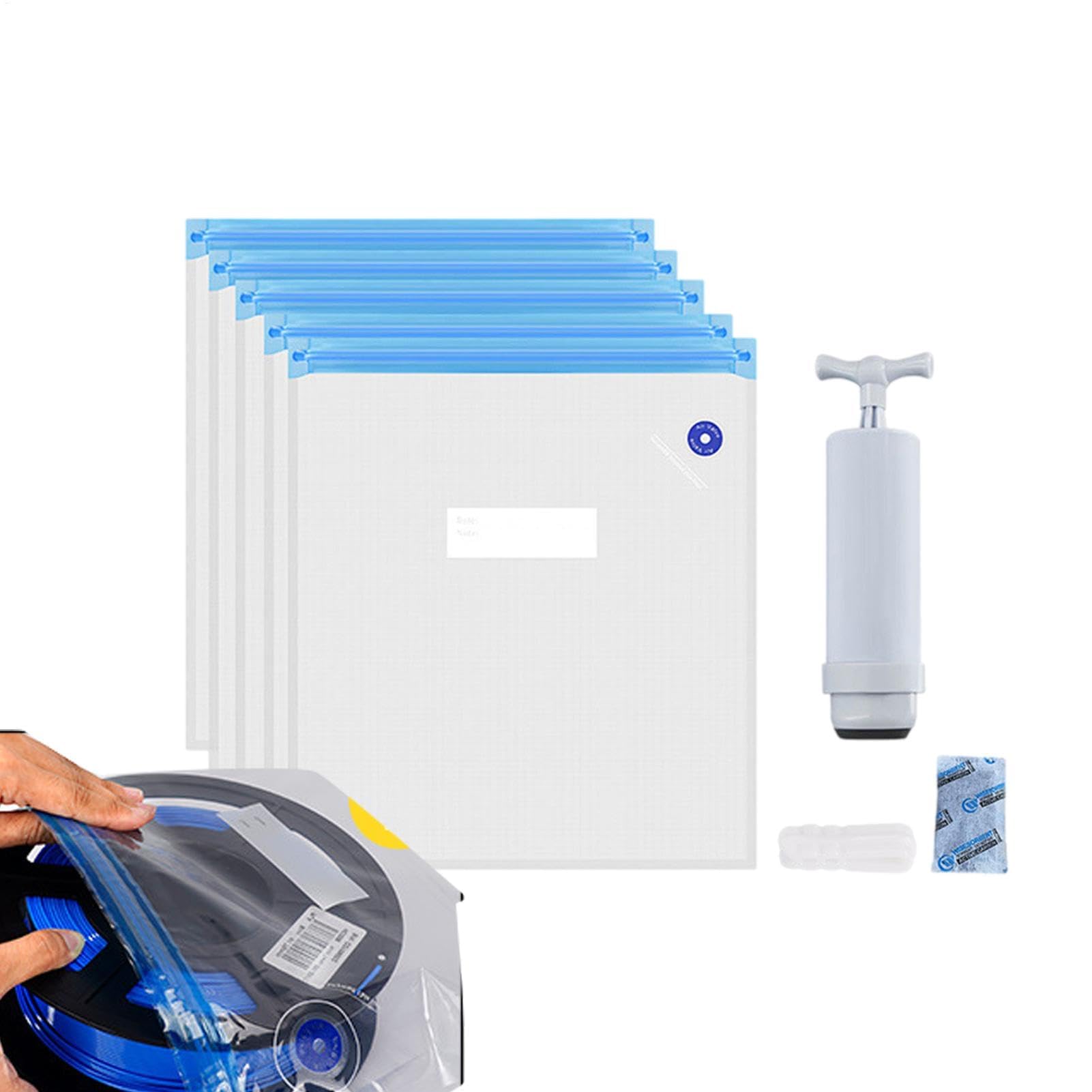 Bolsas de sellado para bobinas con protección hermética contra el polvo para impresoras 3D