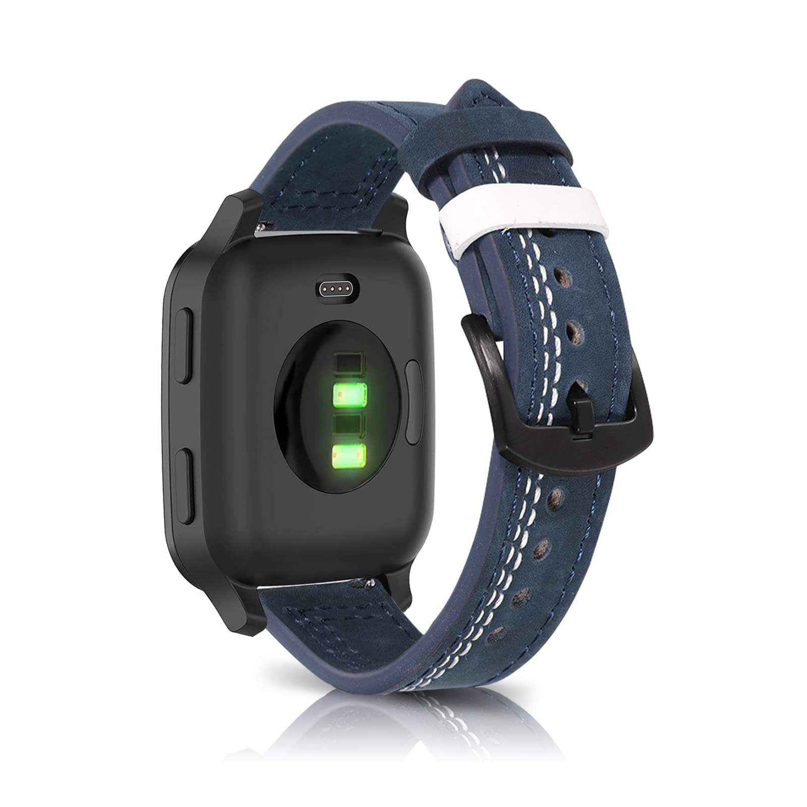 Amazon.co.jp: [AiMaoo] 20MM レザーバンド Garmin Venu Sq 2 Music