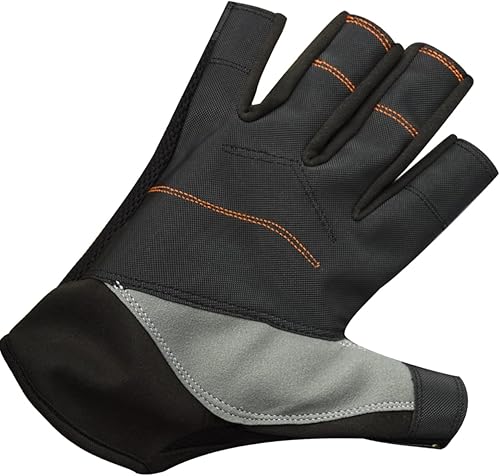Miniatura 9 de Guantes de vela para hombres y mujeres, remo, barco, pesca, kayak, todos los deportes acuáticos, protección UV perfecta, dedo corto