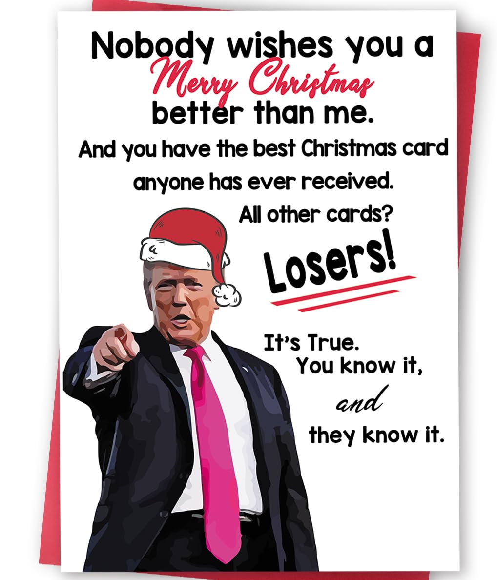 FANCYLUCKY Funny Christmas Card