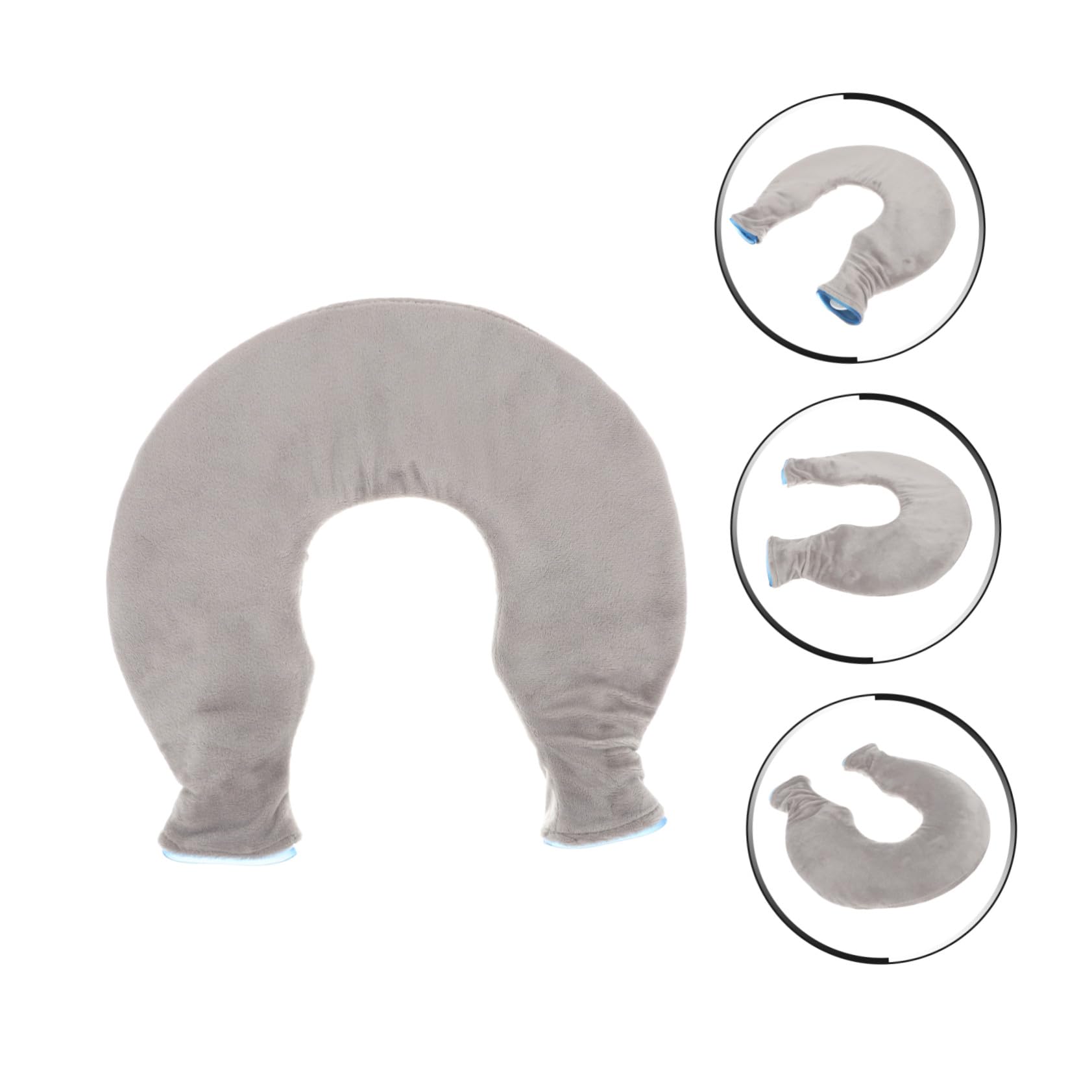 Homoyoyo Borsa Calda e Fredda per Collo e Spalle, U in PVC Riutilizzabile Impacco, Alleviamento Fastidio per Lesioni