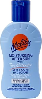MalibuSun After Sun Care, Moisturising Lotion with Tan Extender, Original, 100ml