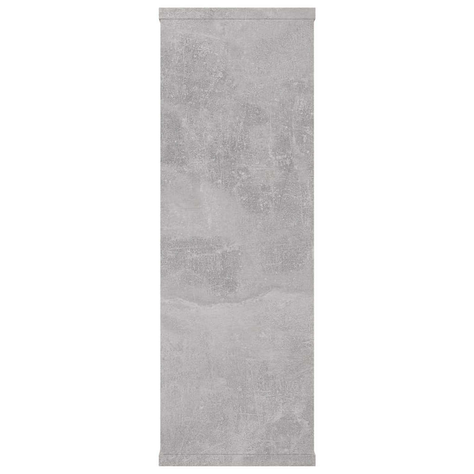 ADWOA Estantes de Pared de contrachapada Gris hormigón 104x20x58,5 cm Estanteria Dormitorio