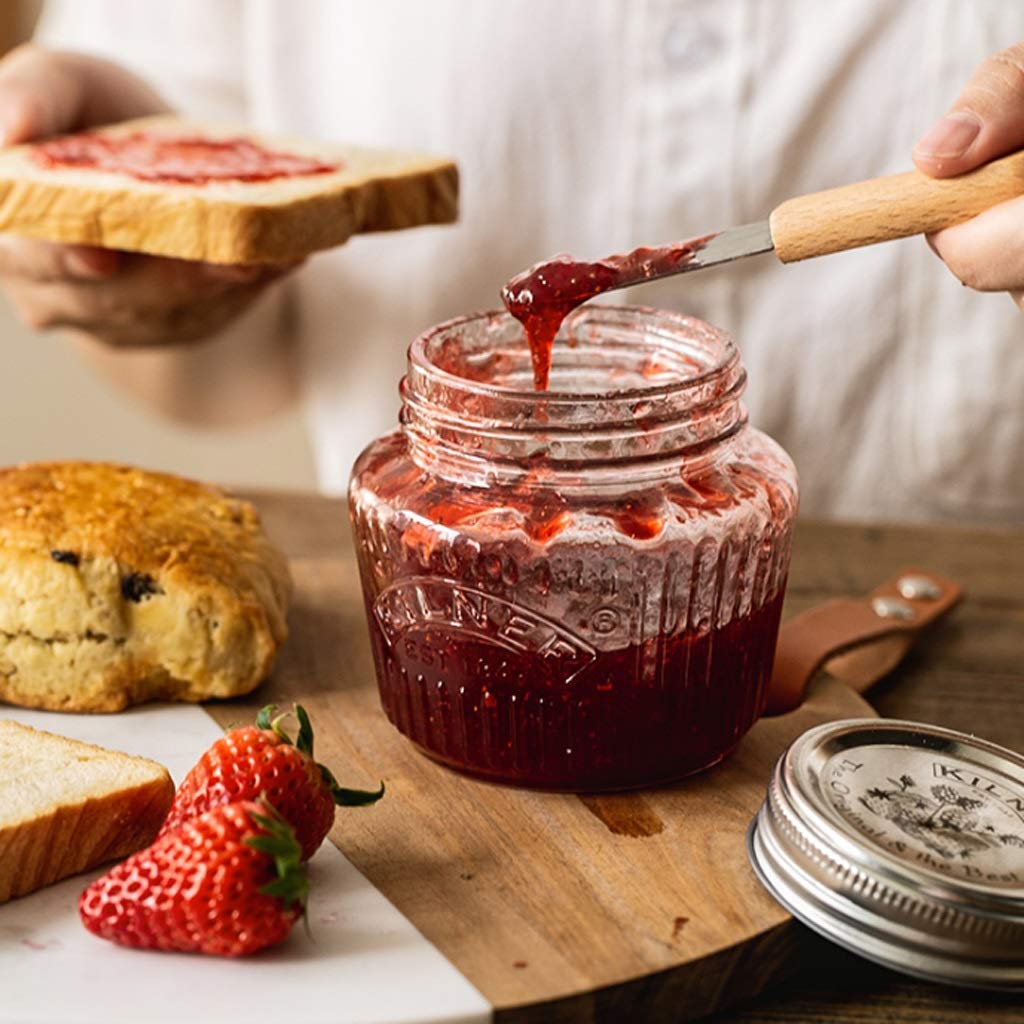 Latas de té, tarros de almacenamiento, mini tarros normales, tapas, tarros de cristal para conservas, ideales para almacenar alimentos, mermeladas, regalos de boda, vasos de regalo de ducha (tamaño