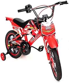 Bike Motocross Unitoys Aro 14 Ref.1506 - Vermelho