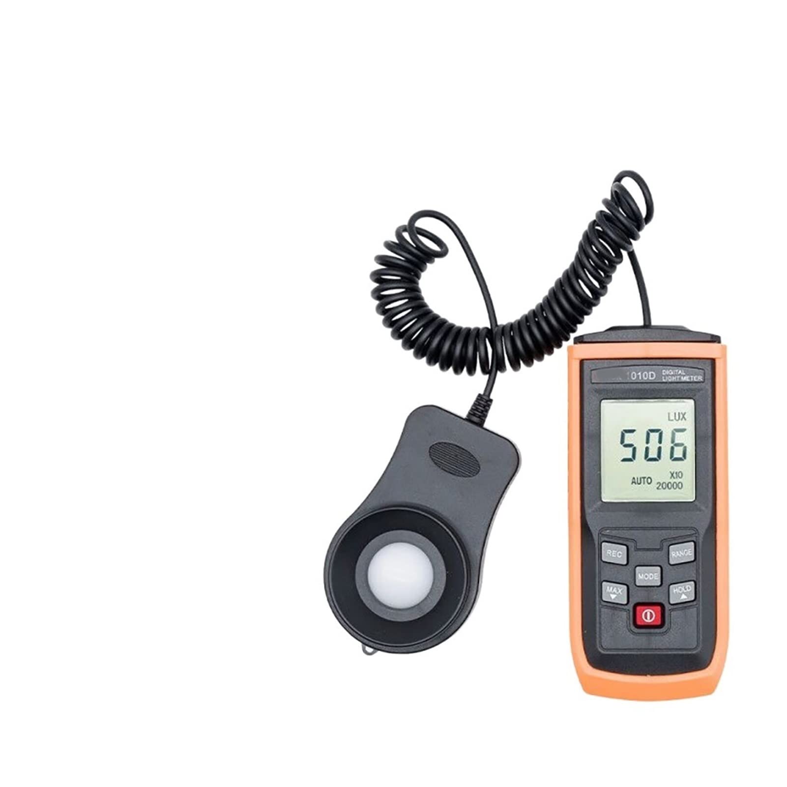 LNHHG Digital Light Meter Handheld LCD Photographic 0-200000 LUX Illuminance Tester, Illuminator Ambient Temperature