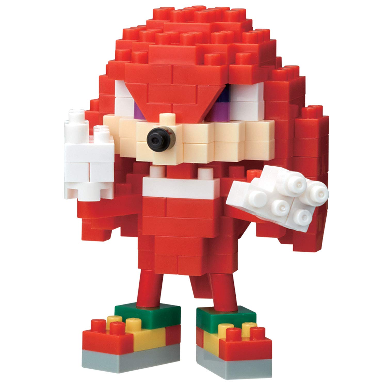 nanoblock - Sonic The Hedgehog - Knuckles, Character Collection Series Building Kit