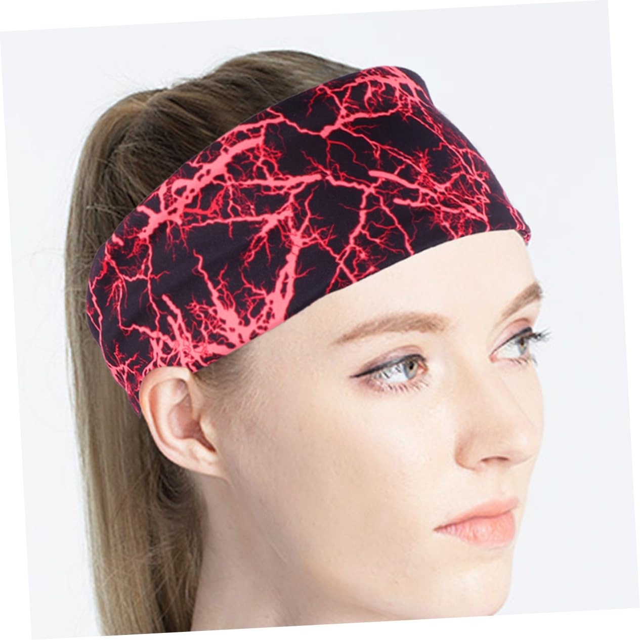 BESPORTBLE 6pezzi Fasce Per Sportive Elastiche e Traspiranti Accessori Per Allenamento Assorbono Sudore e Proteggono Durante Sport e Attività Fisica