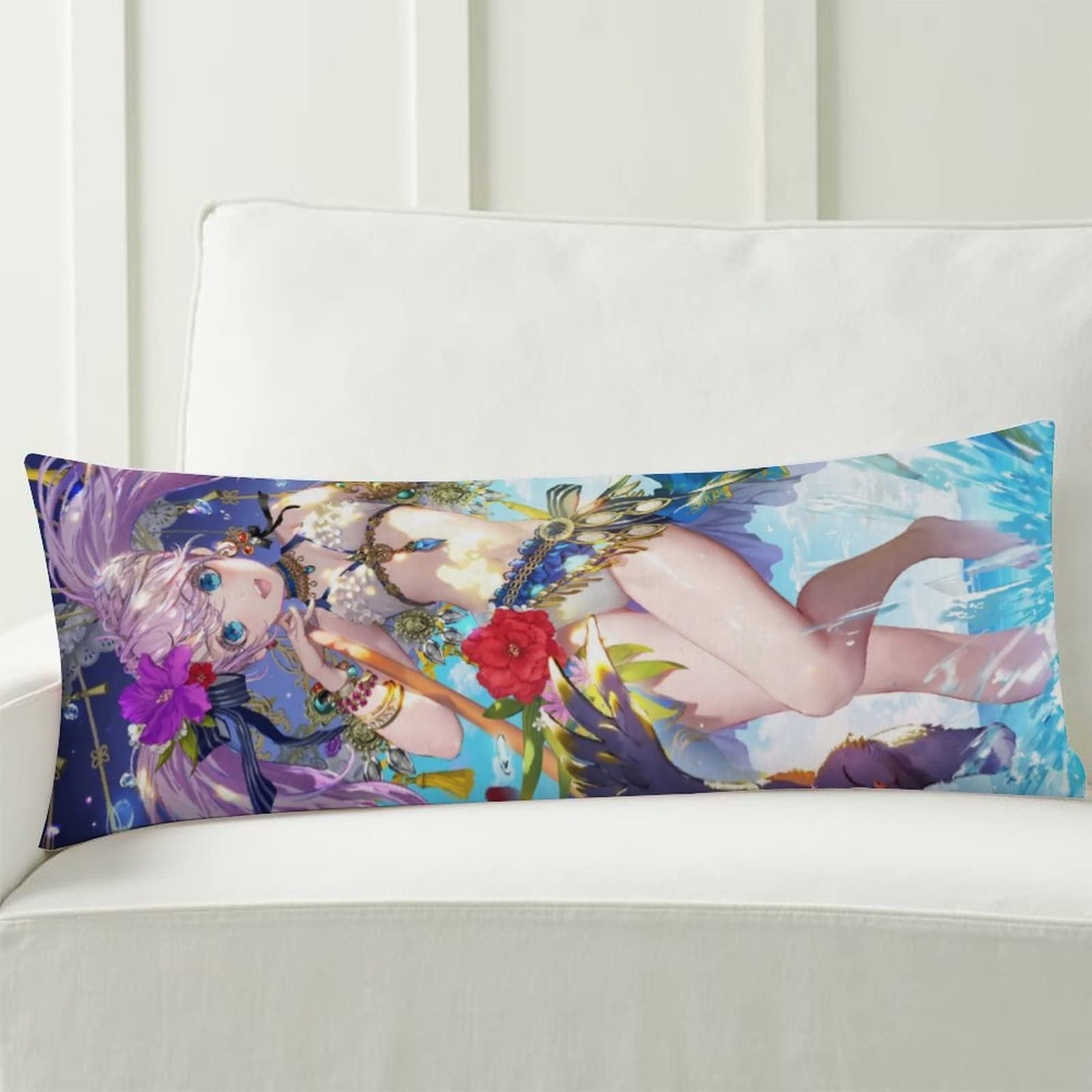 Amazon.co.jp: 抱き枕カバー 48×135cm 美しい キャラクター柄 神撃の