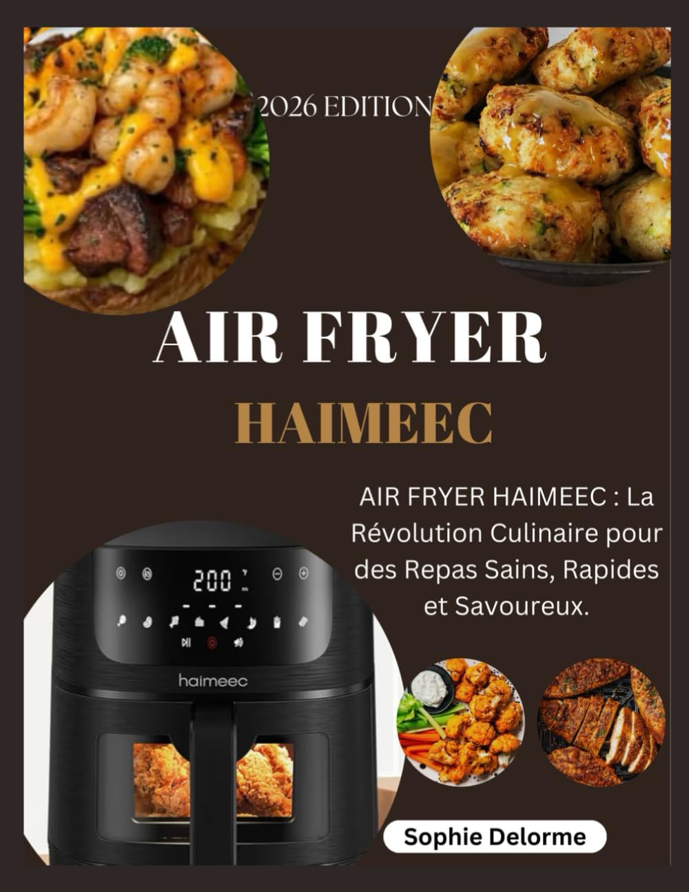 AIR FRYER HAIMEEC: AIR FRYER HAIMEEC : La Révolution Culinaire pour des Repas Sains, Rapides et Savoureux