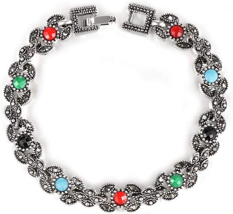 See full amazon price history chart for YouBella Jewellery for Women Celebrity Inspired Silver Plated Bracelet Bangle for Girls and Women (YBBN_92110) (Multi-Color) YouBella Jewellery for Women Celebrity Inspired Silver Plated Bracelet Bangle for Girls and Women (YBBN_92110) (Multi-Color) (B0C72GFVH9) Amazon Price History, Amazon Price Tracker