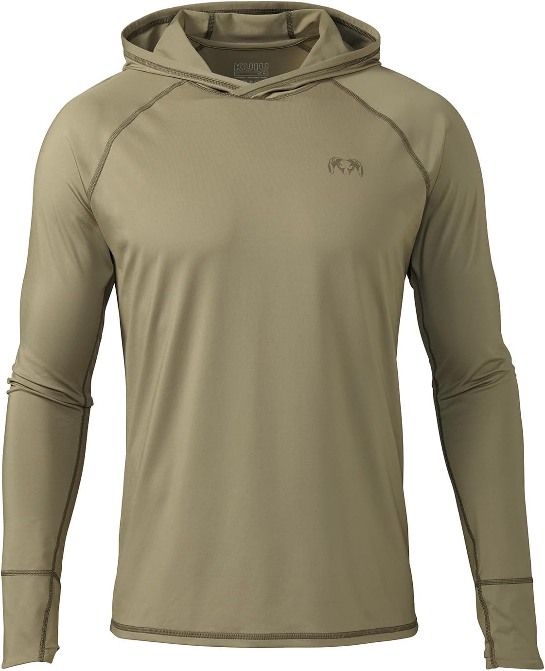 KUIU Gila LS Hoodie UPF 50+ Cooling Shirt for Hunting & Outdoors Quick-Dry, Odor Resistant, Lightweight & Breathable