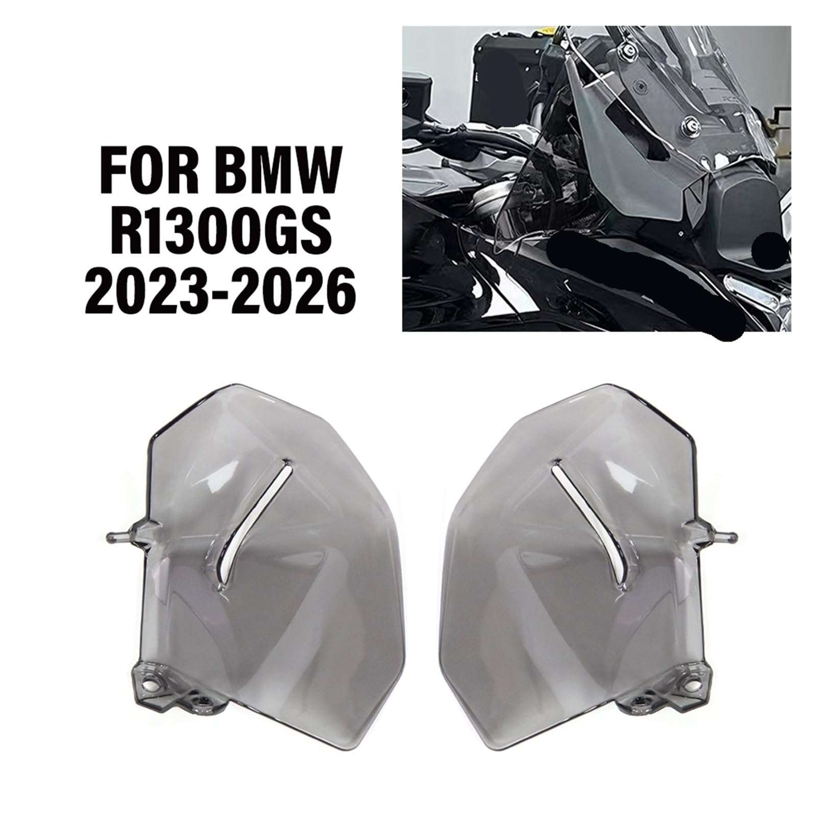 Motorcycle Windshield Bilateral Tank Side Wind Deflector Spoiler Kit For BMW R1300GS R 1300 GS 2024 2025 2026