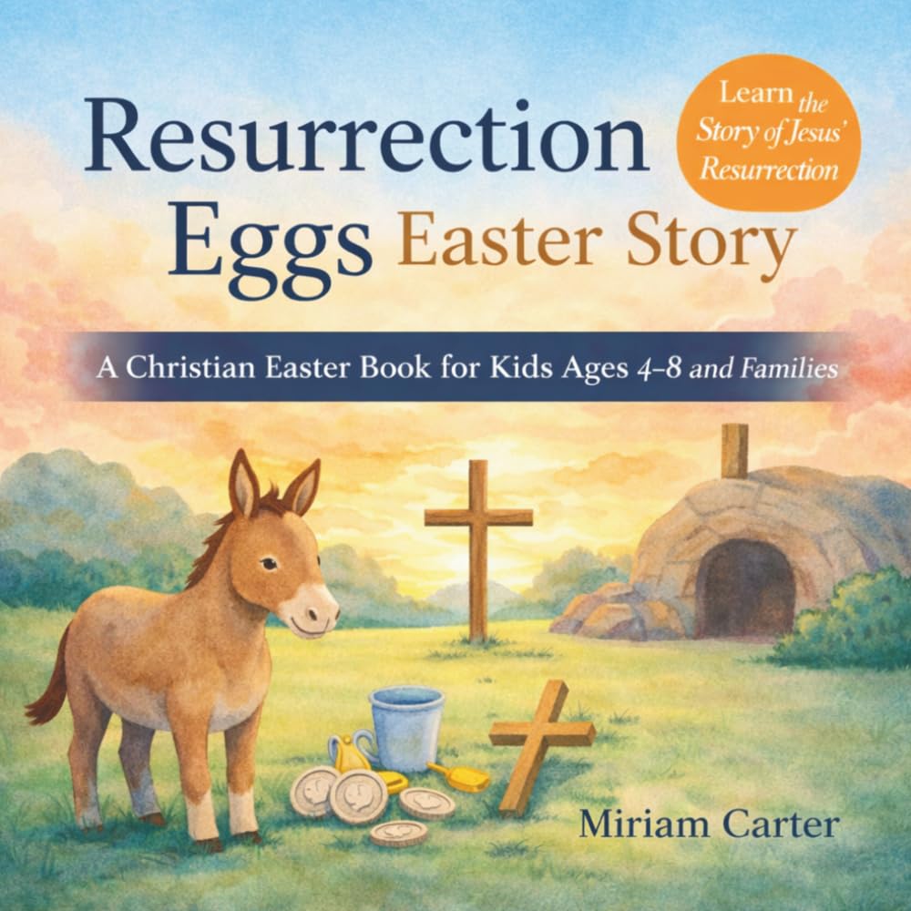 Resurrection Eggs Easter Story: A Christian Easter Book for Kids Ages 4–8 and Families – Discover the Meaning of Resurrection Eggs