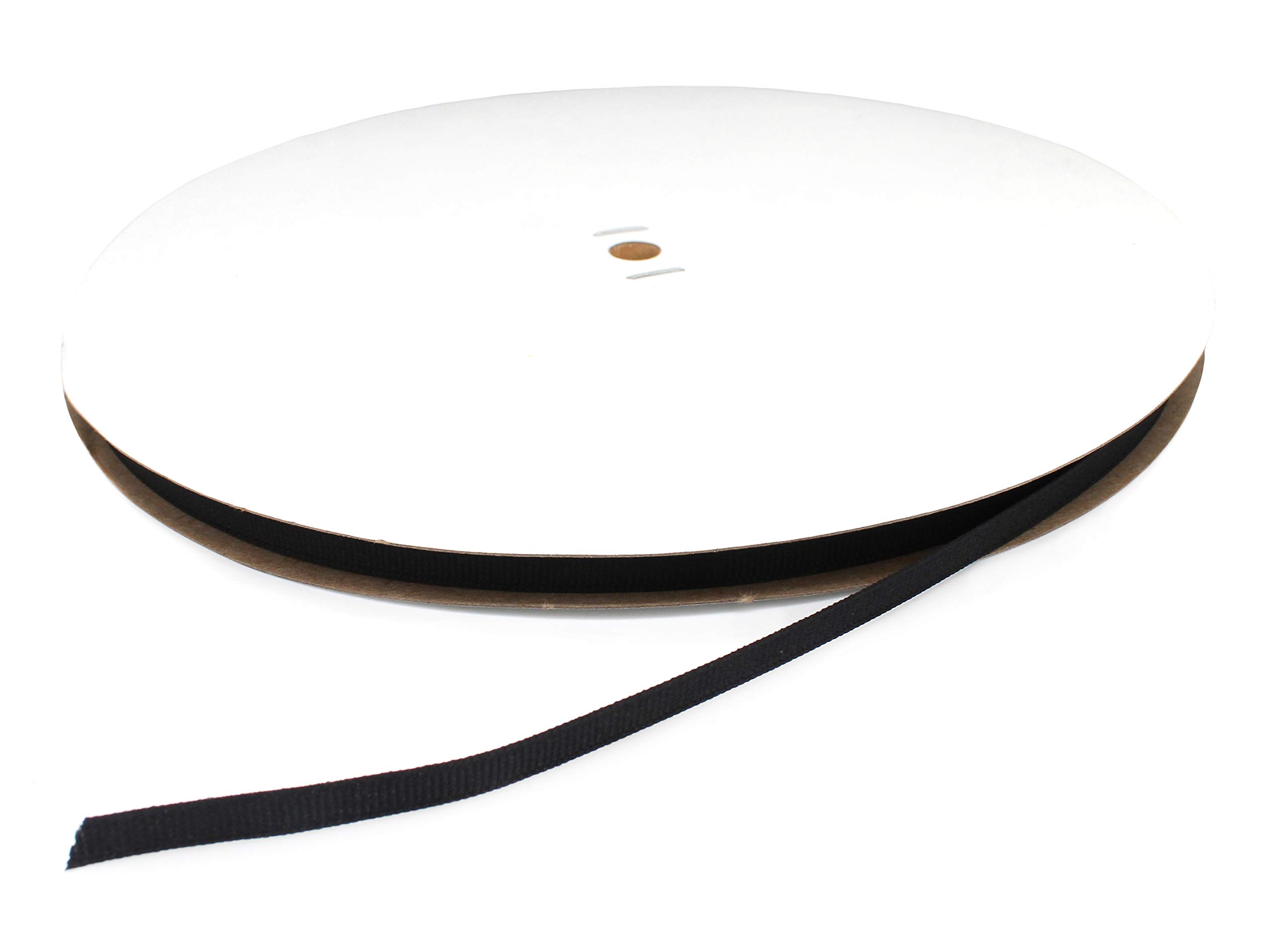 Schiff Ribbons 744-1 Polyester Grosgrain 1/4-Inch Fabric Ribbons, 100-Yard, Black