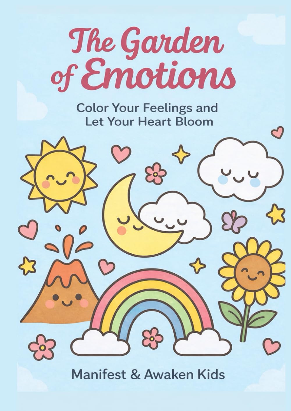 The Garden of Emotions:: Color Your Feelings and Let Your Heart Bloom