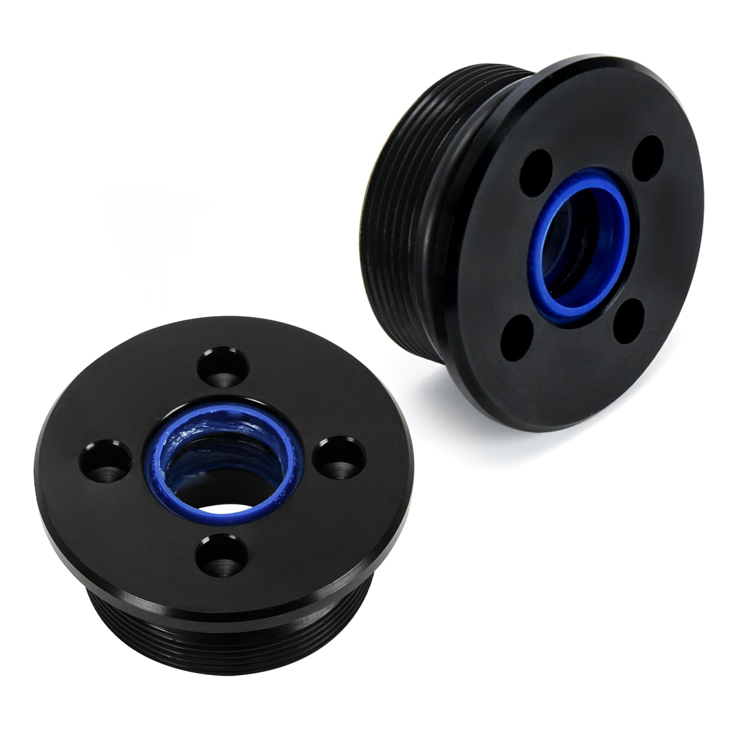 Photo 1 of PQY Outboard Trim Cylinder Cap Tilt End Cap 2PCS Compatible with Suzuki Yamaha 4 Cyl 6 Cyl 2 and 4 Stroke 115-300 HP Replace 64e-43821-01-00 48630-92J00 48630-94900