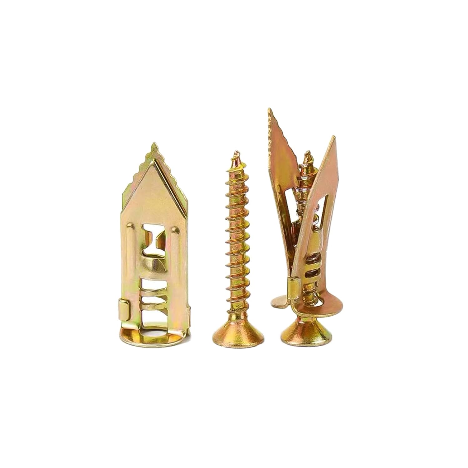 Suprom Drywall Anchors with Screws Kit 120Pcs, Self Drilling Drywall