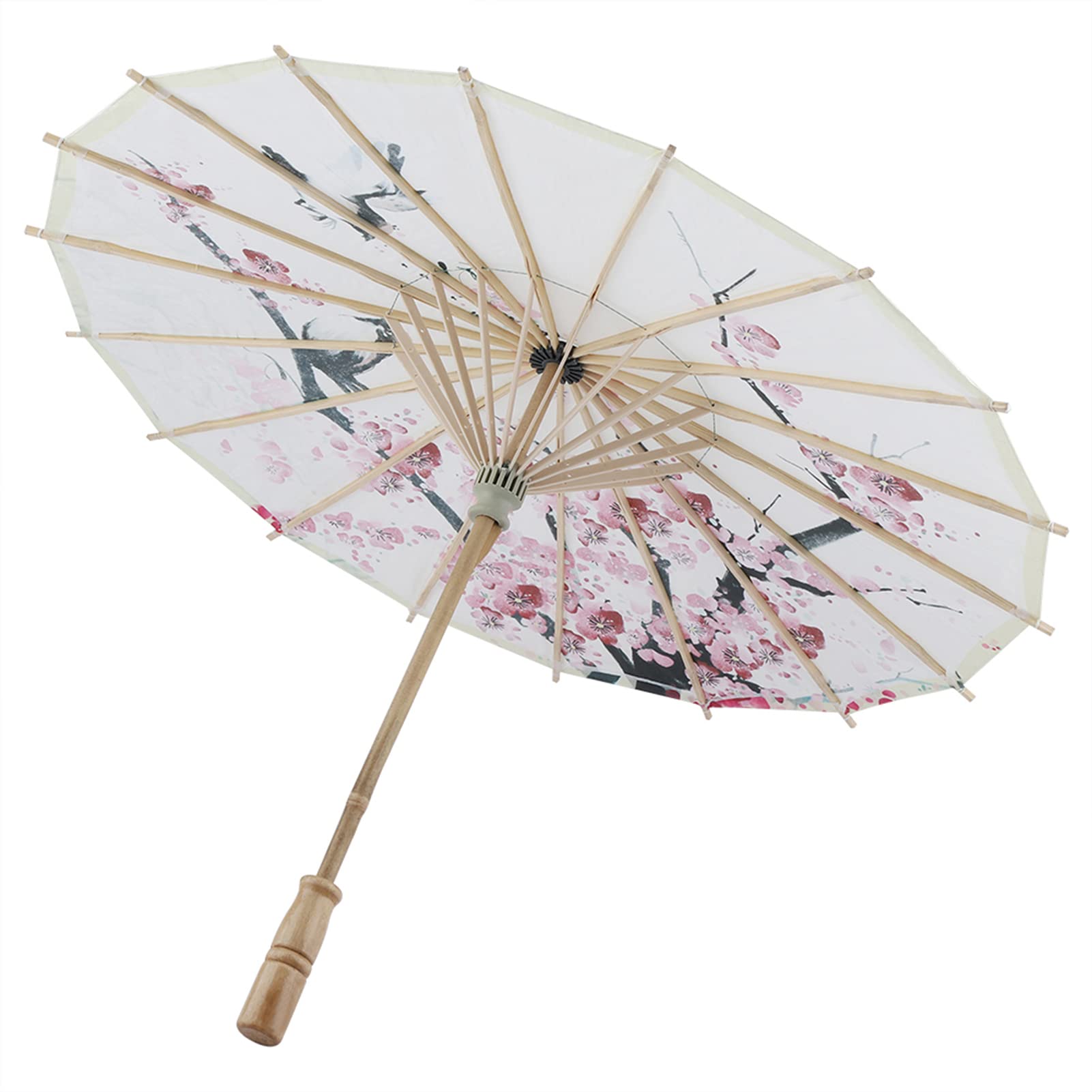 Ombrello Cinese Oliati Fatti a Mano di Piccole Dimensioni per Le Donne Ombrellino Parasole Giapponese Arte Cinese Ombrello di Danza Classica Fiore di Prugna