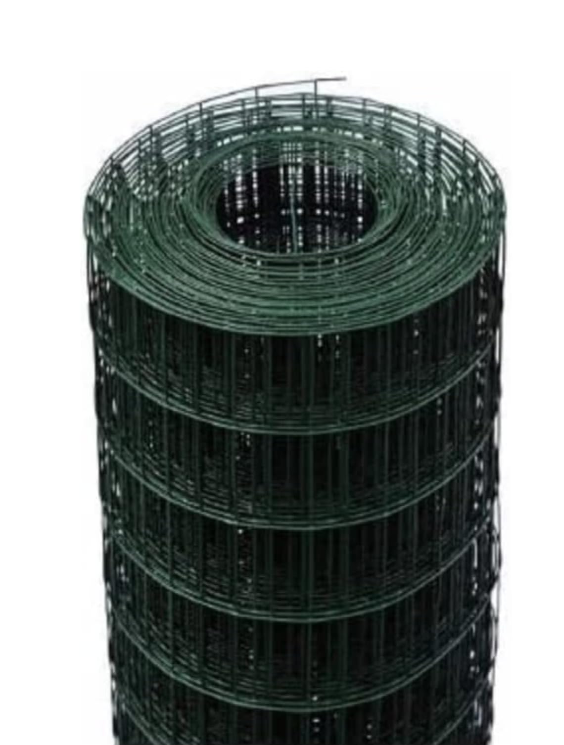 NG NICCOLAI - ROTOLO RETE ELETTROSALDATA METALLICA ZINCATA E PLASTIFICATA VERDE PER RECINZIONE - VARIE ALTEZZE LUNGHEZZA 25 METRI (H. 180 cm.)